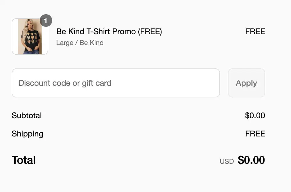 FREE Be Kind T-Shirt from Seven Rocks Life – First 1,000 Only!